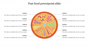 Fast Food PowerPoint slide - Pizza Diagram
